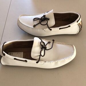 Men’s leather Alfani driving shoes